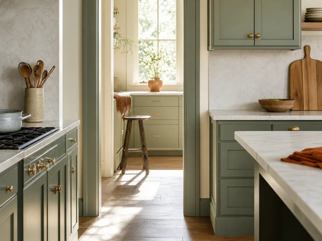 Custom cabinets in Boise Id — a finished doorway with a square reveal and flawless surfaces